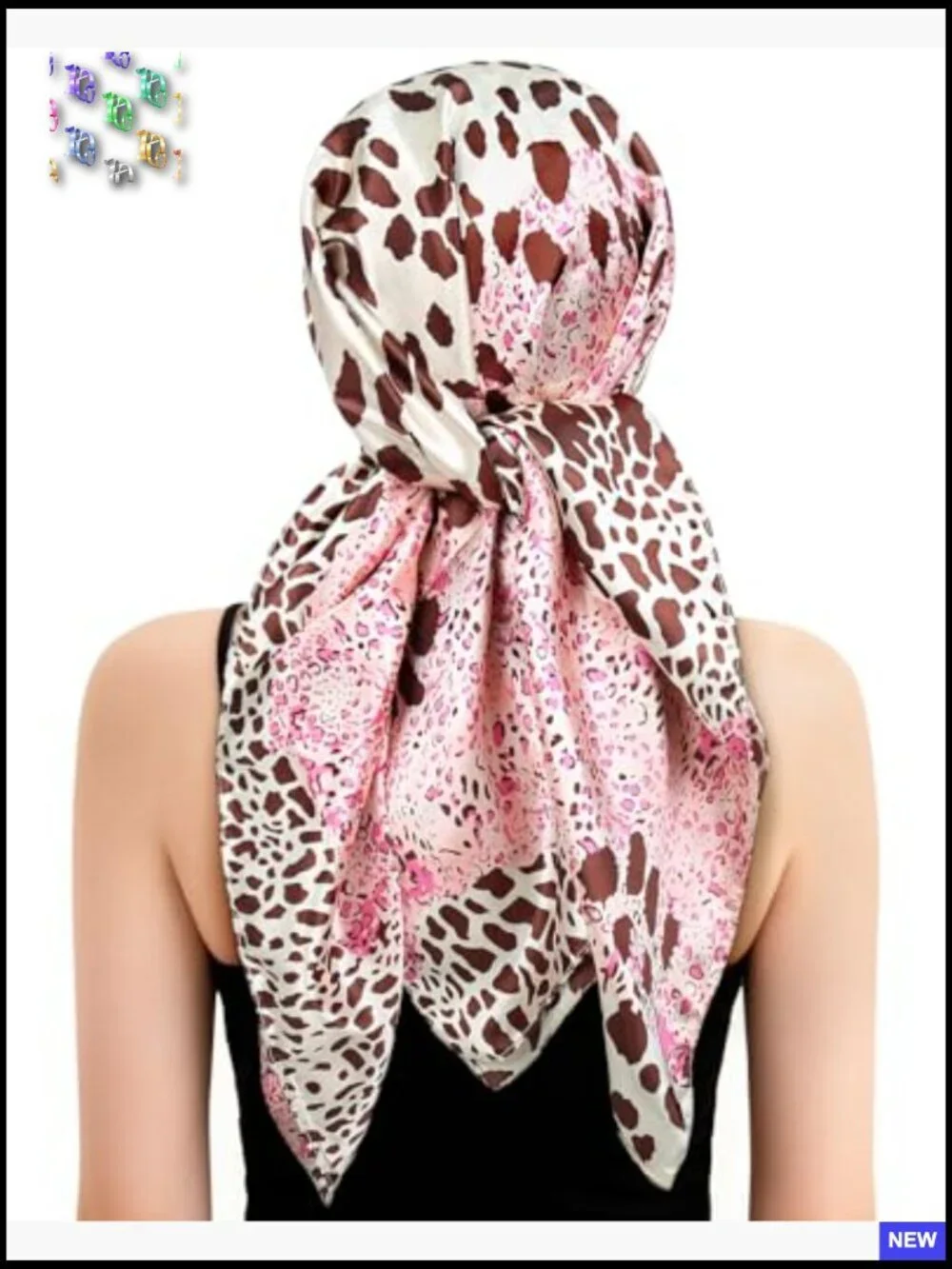 Satin Wrap Cap Hair Net Scarf Elastic Band Silk Press Protective Sleepwear